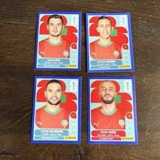 2026 Panini FIFA World Cup Stickers US Edition Blue Parallel - Morocco