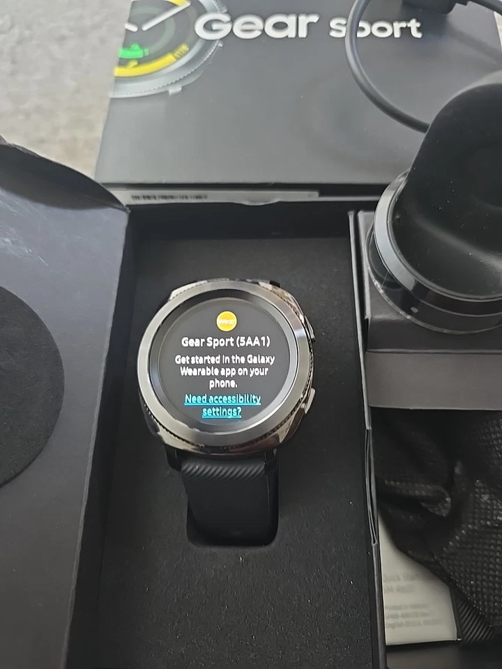 Samsung Gear Sport SM-R600 Black - Image 3 of 4