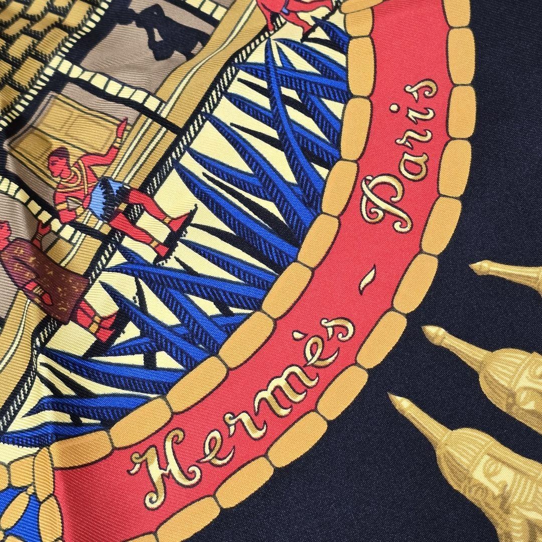エルメススカーフ　Tresor  du Benin Hermes Tresor Royal Du Benin Scarf – Chic Consignment LLC
