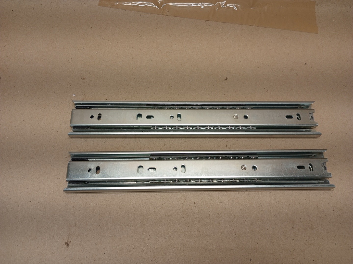 1 Pair of Accuride C 3832-C12P P 12" Drawer Slides
