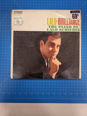Lalo Schifrin Lalo = Brilliance Piano LP Roulette SR-52088 Stereo Latin Jazz 196