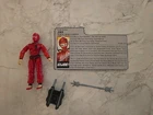 Vintage GI Joe Jinx Ninja 1987 v1 100% COMPLETE w/File Card