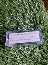 Norfolk Admirals 2004-05 AHL Hockey Puck #32 Jim Vandermeer Autographed Inglasco