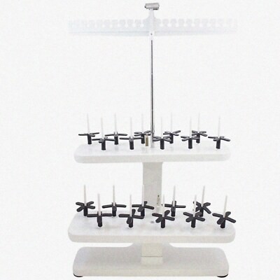20-Spool Thread Organizer for Home Embroidery Machines