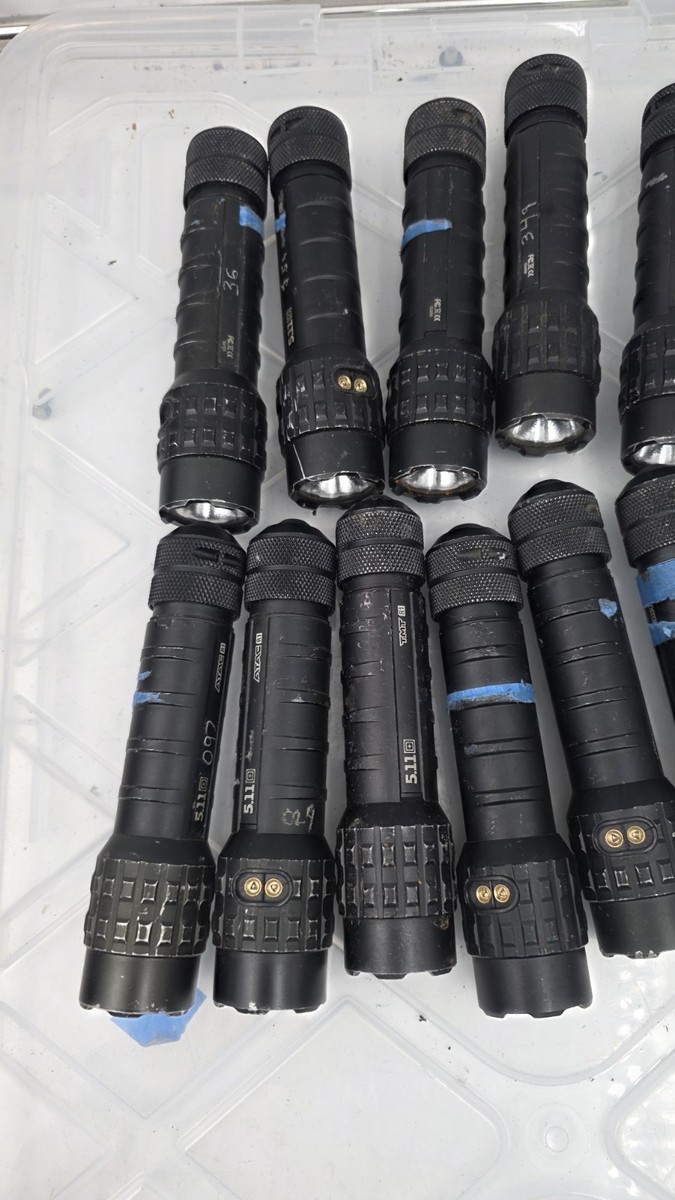 5.11 atac r1 rechargeable flashlight 5.11 Tactical ATAC R1 Global Flashlight Rechargeable, Battery, Tested, no