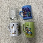 4 Vintage Walt Disney World Mickey Mouse Ceramic and Glass Mugs — photo 2
