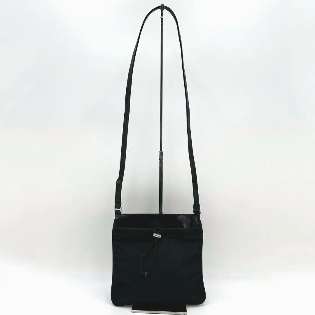 PRADA All-Over Pattern Drawstring Shoulder Bag Si… - image 3
