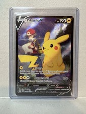 Pikachu V TG16/TG30 Swsh11: Lost Origin Trainer Gallery Holo on eBay