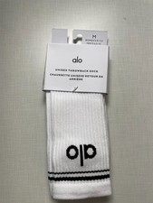 Alo Unisex Throwback Socks Brand New with Tags