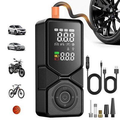 Tire Inflator Portable Air Compressor - 150PSI Cordless Air Pump for Car Tire...