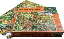 Puzzles That Rock Monarch Migration 550 Piece Butterfly Puzzle Complete Clemons