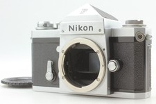  Near MINT  Nikon F Fuji Eye Level Silver 35mm SLR Film Camera Body From JAPAN