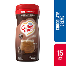 Coffee mate Chocolate Cr me Powder Coffee Creamer, 15 oz