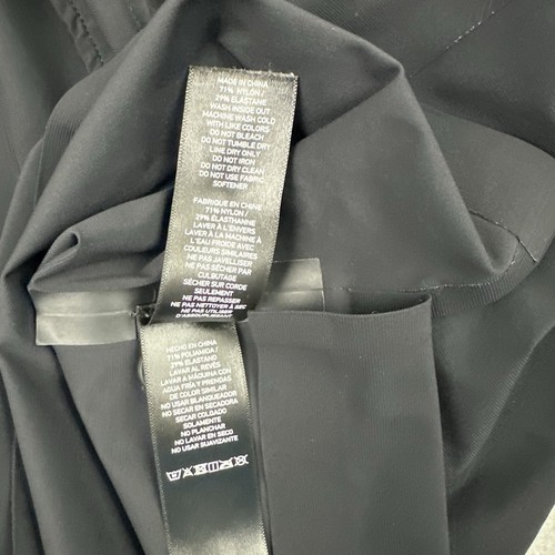 Rhone Camicia Uomo Media Nera Tinta Unita Manica Lunga Polo Performance Nylon XXL* - Foto 6 di 12