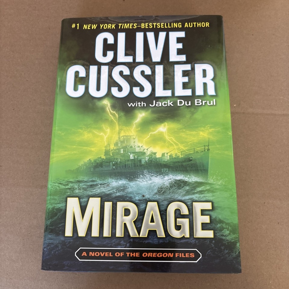 Clive Cussler Hardcover Book Lot of 11 Fargo & Oregon