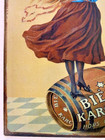 RARE -- VINTAGE BIERE KARCHER (BEER) HEAVY STEEL SIGN - FRANCE — photo 5