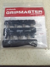 Prohands Gripmaster Black 9 lb Heavy Tension Hand Exerciser, Finger Exerciser
