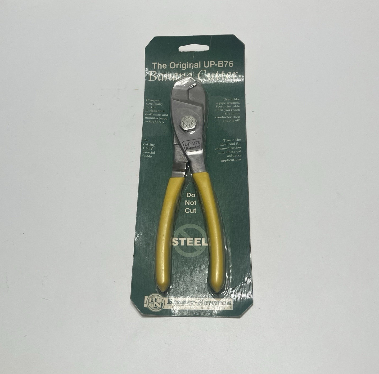 Benner Nawman UP-B76 "Banana Cutter" Coax Cable Cutters