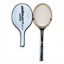 KAWASAKI Allman Pro Wooden Hard Tennis Racket Vintage Showa Retro 27.0 inches