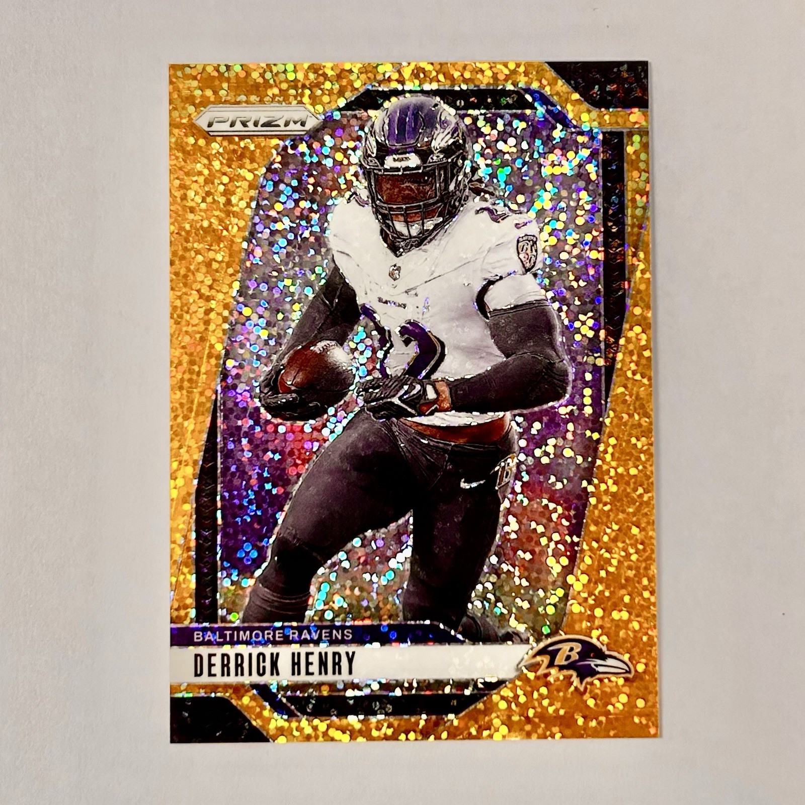 2024 Panini Prizm Derrick Henry #20 Gold Sparkle 23/24 SSP