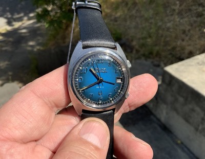 Bulova Accutron Astronaut Mark II w/ Date, New Crystal And Strap