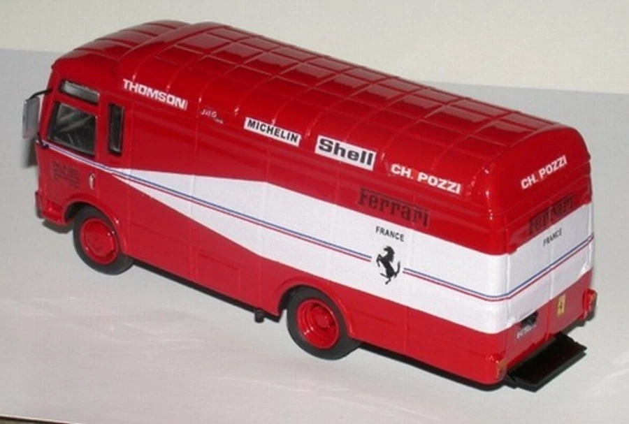 .kit OM55 Unic Assistenza Ferrari Ch. Pozzi Le Mans 1978 - Tron Models kit 1/43 - Photo 2/4