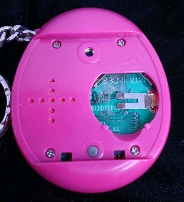 Original Bandai Tamagotchi V2 Rare Purple Swirls Connection Tested