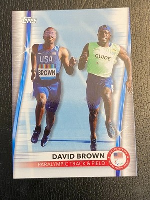 2021 Topps U.S. Olympic & Paralympic Team and Hopefuls - David Brown #62