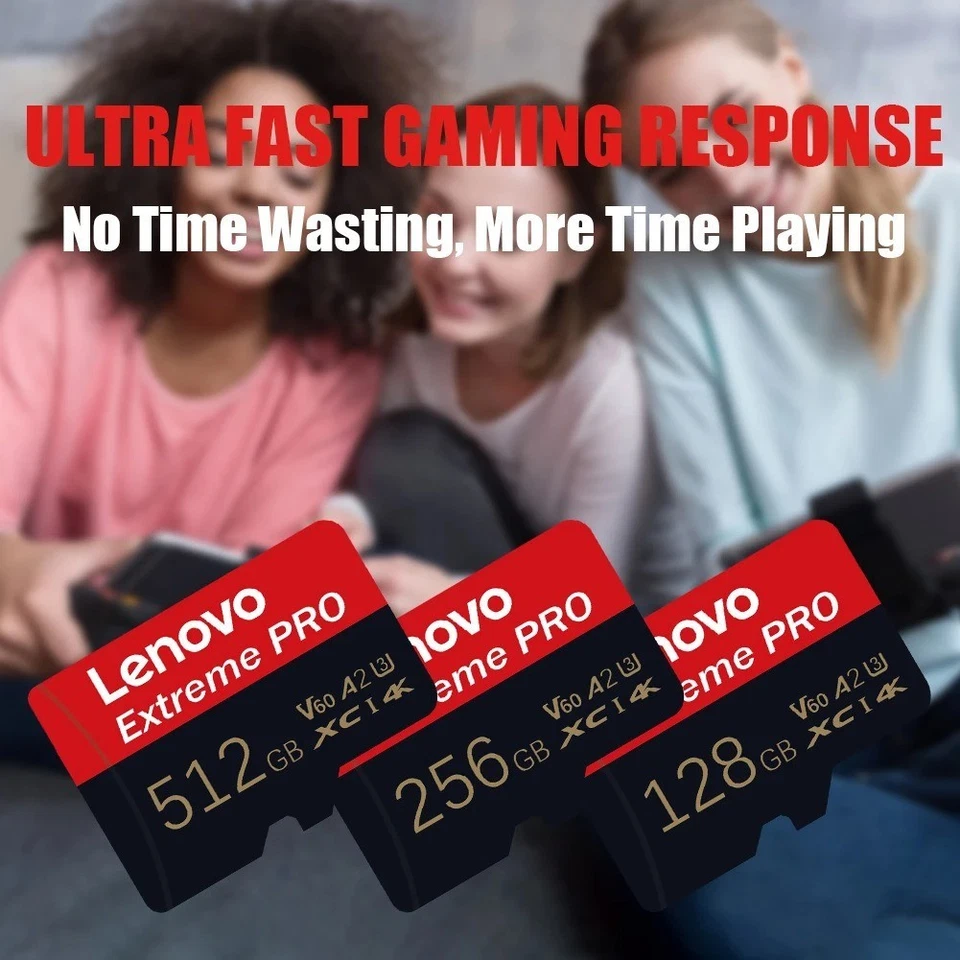 LENOVO Memory Card , High Speed Micro SD Card 128GB 2TB 512GB 256GB A2 U3 V30 - Image 3 of 4