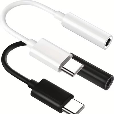 USB Type C auf 3.5 mm Klinkenbuchse Audio AUX Adapter Kopfhörer Konverter