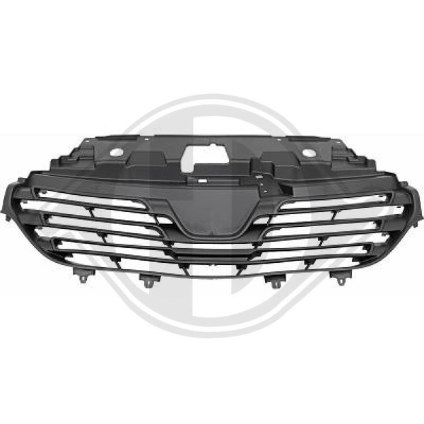 Diederichs KüHlergrill KüHlergitter Schwarz FüR Renault Trafic III Kasten Fg_-image