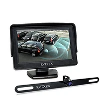 Backup Camera and Monitor System, License Plate Rear View Camera IP68 