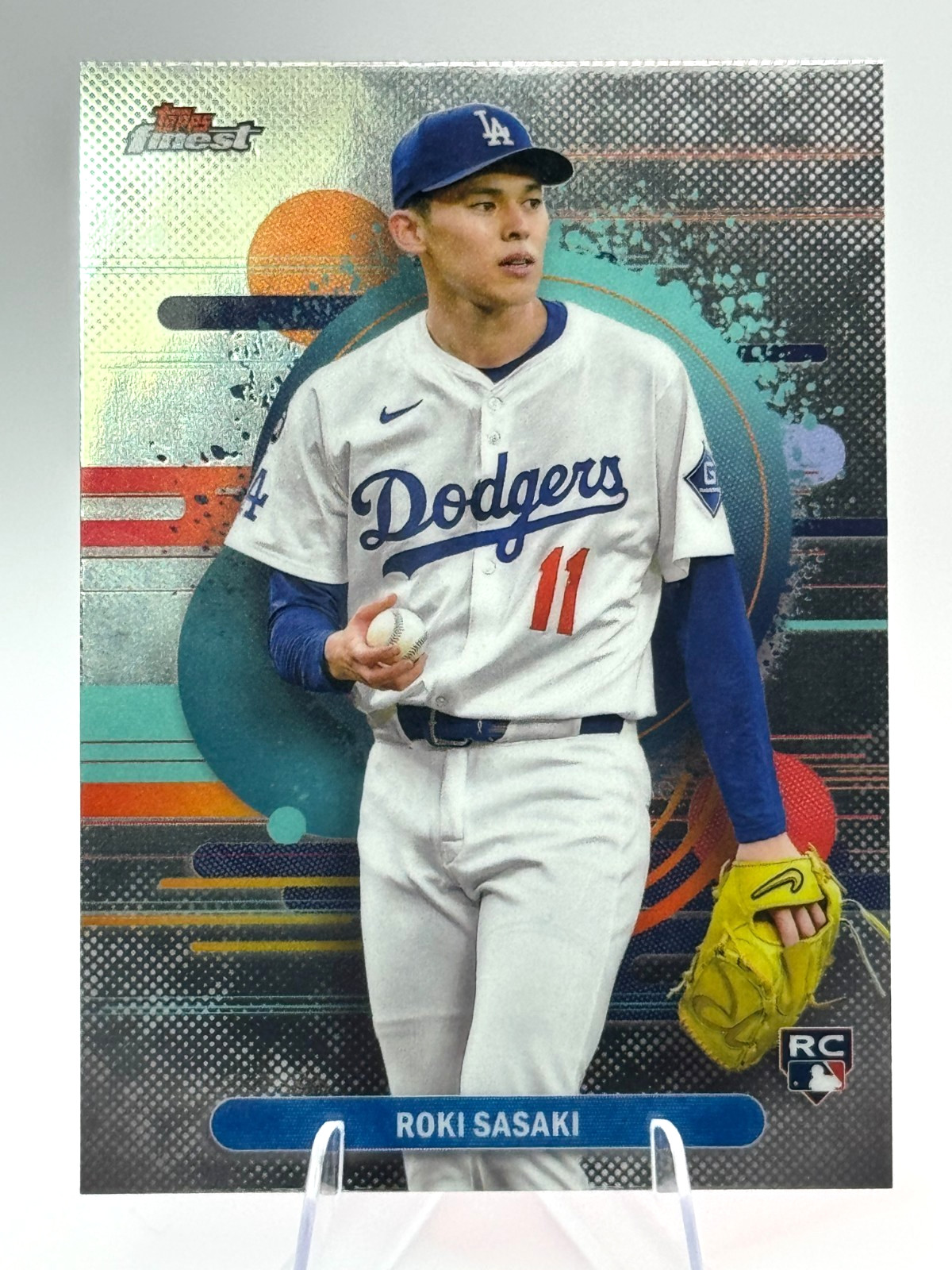 2025 Topps Finest - Roki Sasaki #116 Uncommon (RC) Los Angeles Dodgers