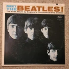 MEET THE BEATLES OG CAPITOL MONO LP T 2047 RIAA G2 F5 MATRIX EXCELLENT