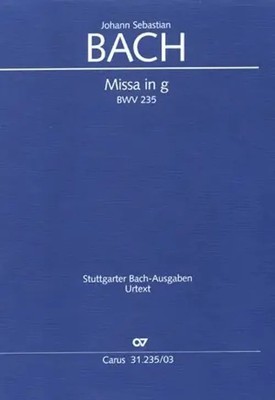 Missa in g (Klavierauszug) | Johann Sebastian Bach | Buch | 52 S. | Latein
