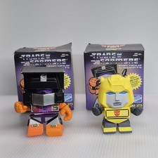 Hasbro Transformers Loyal Subjects Series Scrapper Orange & Bumblebee Figure Lot