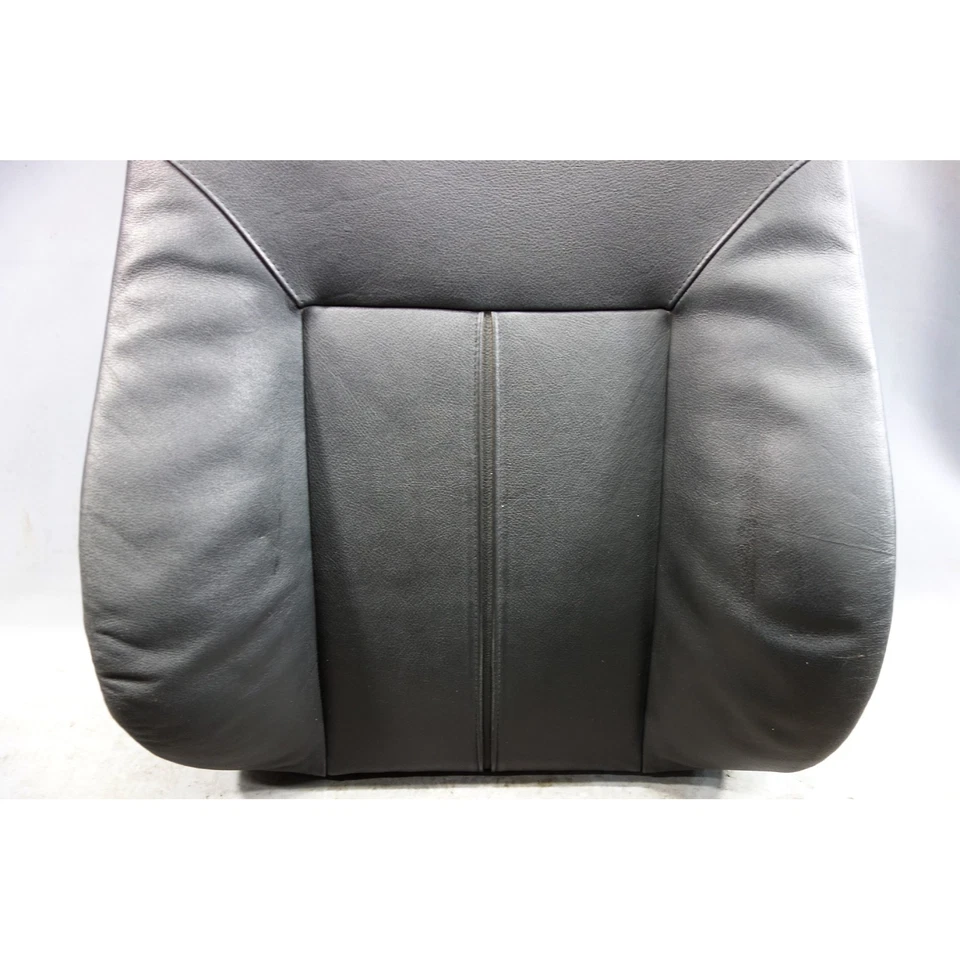 BMW E39 E38 1999-2003 asiento delantero respaldo izquierdo derecho cuero Montana negro Foto 3 de 4