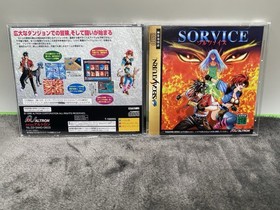 Sorvice - Sega Saturn - Japan Import - Complete With Reg And Spine Card. ￼