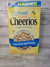 General Mills Cheerios Frosted Lemon Whole Grain Oat Cereal 18.5 oz