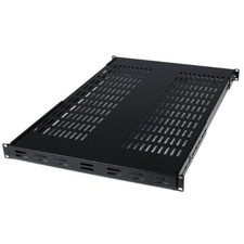StarTech ADJSHELF 1U Adjustable Rack Mount Shelf 175lbs
