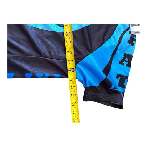 Maglia Fat Bastard Cycling Team Uomo 5 XL Austin Powers Blu Nero Cerniere Nuova con etichette - Foto 4 di 19