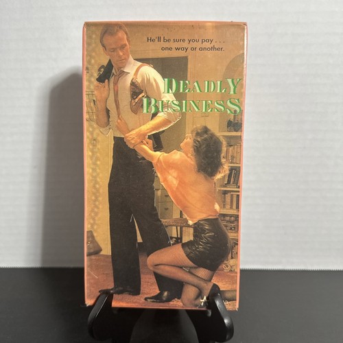 Deadly Business (VHS, 1986) HTF - Picture 1 of 7