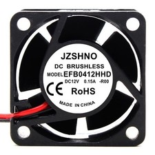 1 Pc. New EFB0412HHD DC12V 0.15A 2-Wire Cooling Fan