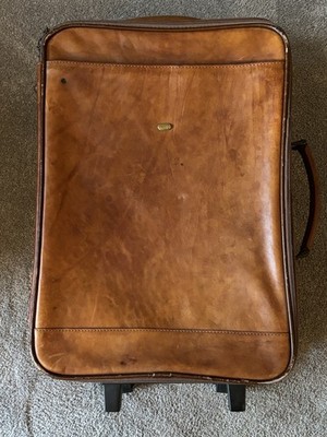 Piquadro Nikolai Leather Carryon Suitcase 23 X 15 X 9