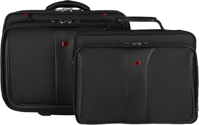 WENGER Patriot 2-TLG Laptop Trolley Für Notebook Bis 17 Zoll, Herausnehmbare Lap