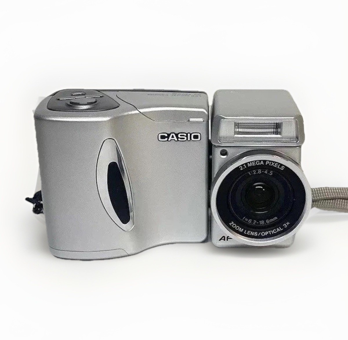 Casio QV-2300UX 2.1MP Digital Camera CCD Digicam Rotating Twist