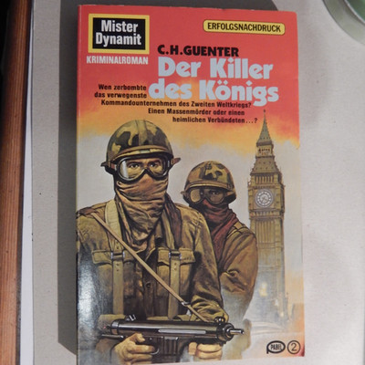 Taschenbuch Mister Dynamit Band 163 -Der Killer des Königs-