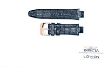 Authentic Invicta Subaqua 1575 Black Leather 28mm Watch Band