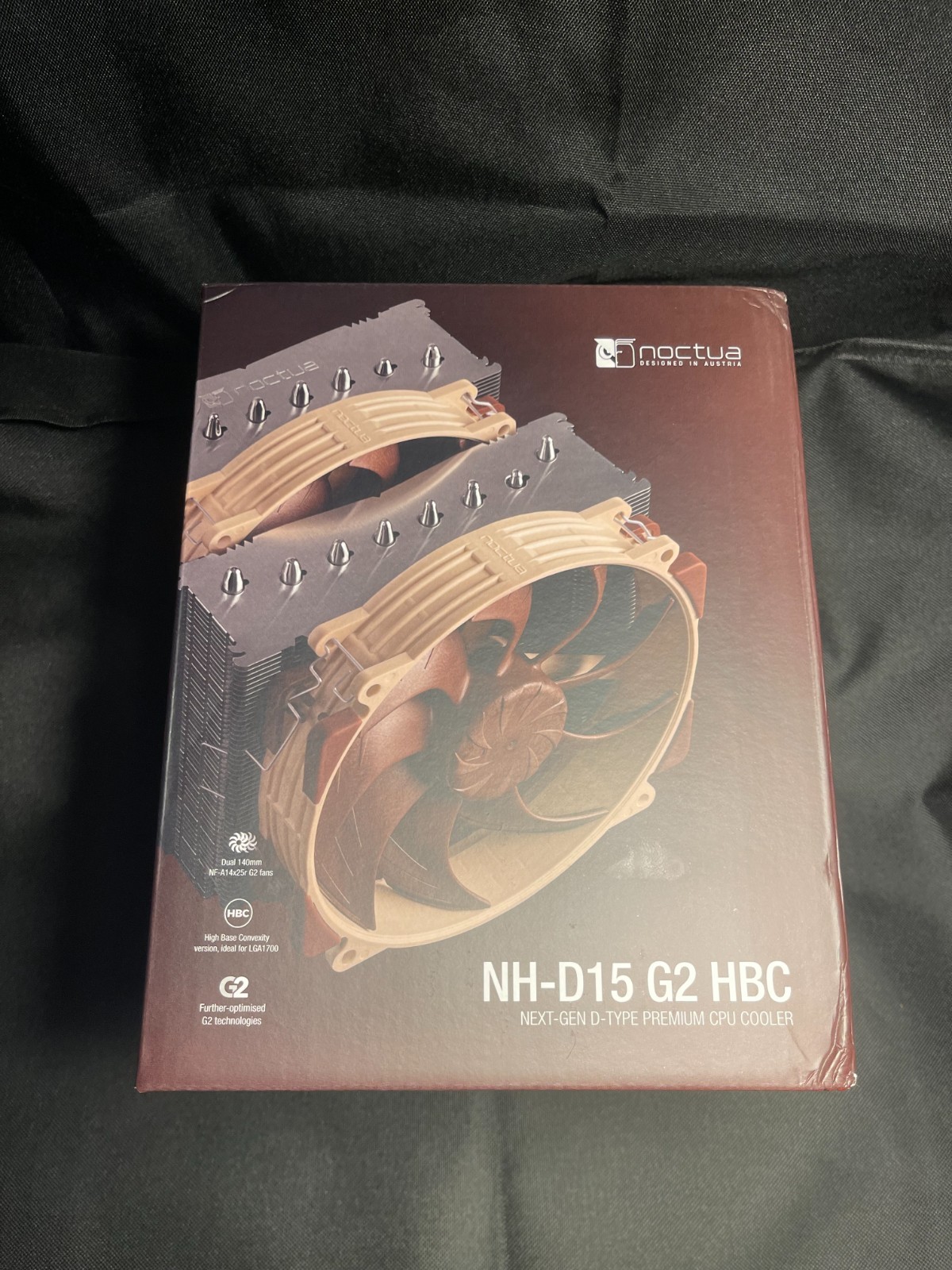 NH-D15 G2 HBC, Dual Tower CPU Cooler, Specialised High Base Convexity, New