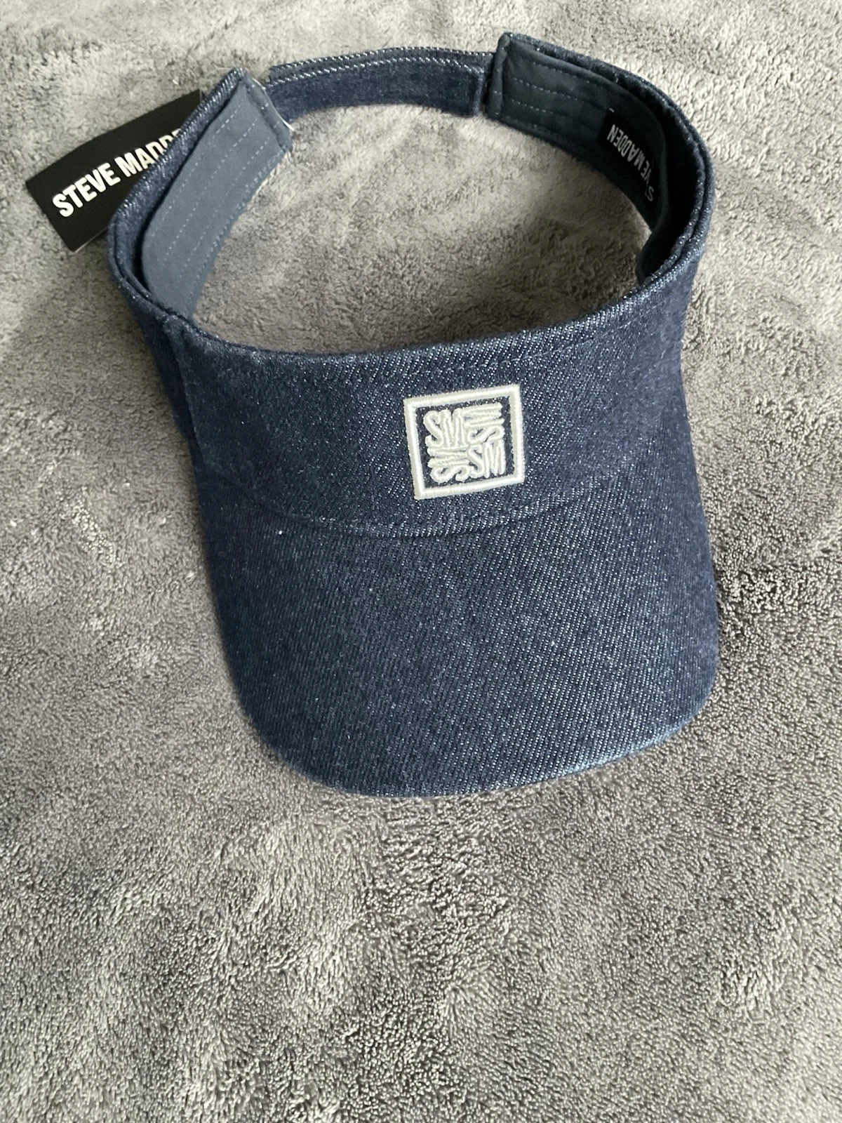 Steve Madden Jeans Sun Visor Hat Tennis Pickleball New